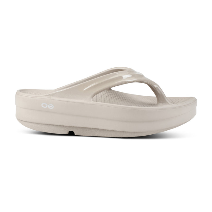 新品OOFOS Women's OOmega OOlala Nomad M4W6 OOFOS Women's OOmega Recovery Thongs, Nomad – oofos.com.au