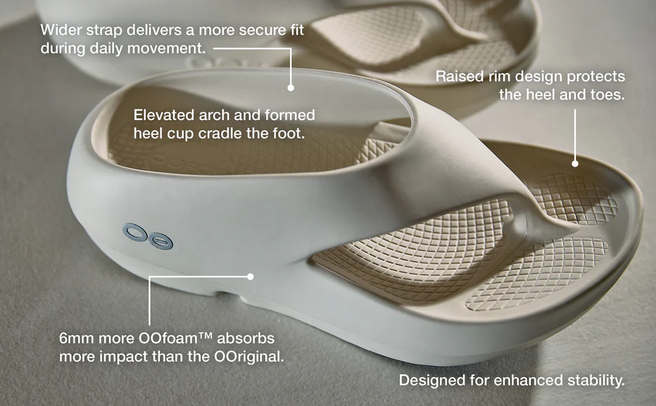 Men's OOriginal Plus | Black – oofos.com.au